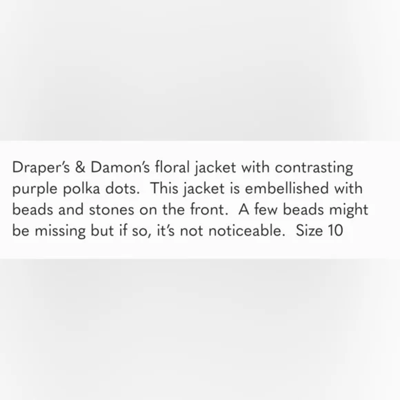 ⚜️GENTLY LOVED UP EVENING JACKET - Picture 6 of 7